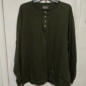 Pendleton Green Long sleeve henley